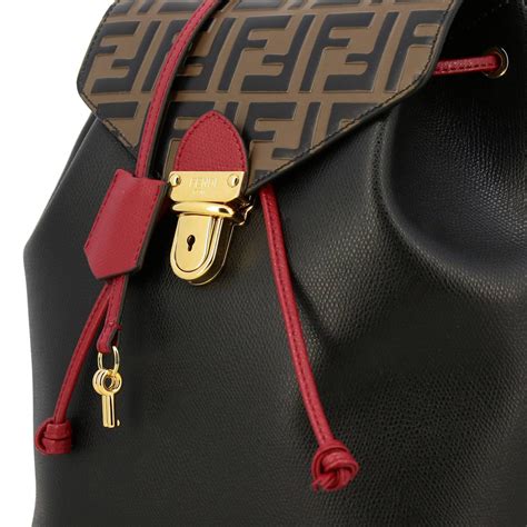 womens fendi backpack|Fendi knapsack.